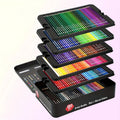 Set de 180 Lápices de Colores Profesionales Lápices de Aceite No Tóxicos para Dibujo y Bocetos